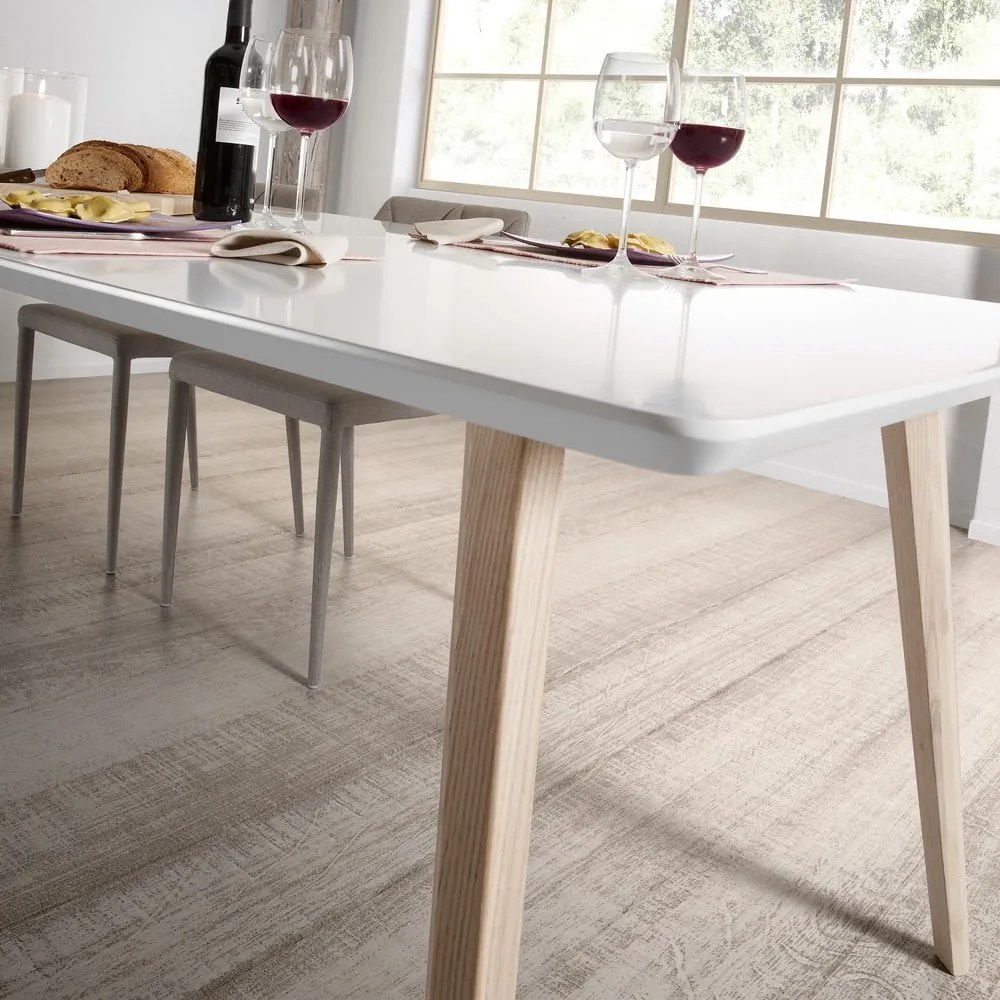 Rozkładany stół z dodatkowym blatem 90x140 cm Eunice – Kave Home