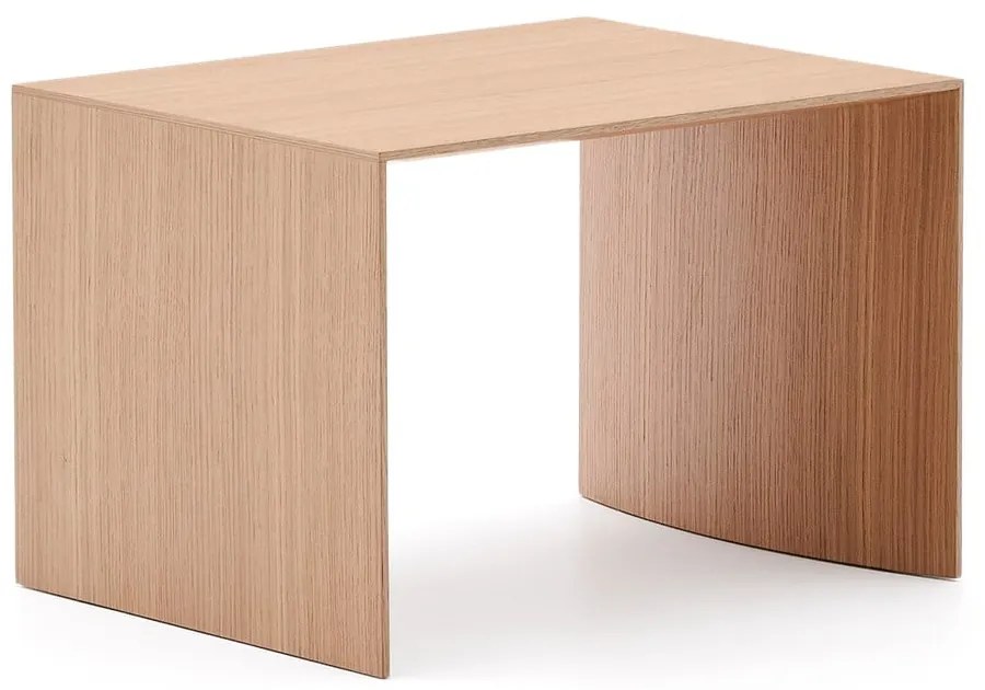 Stolik w dekorze dębu 40x55 cm Litto – Kave Home