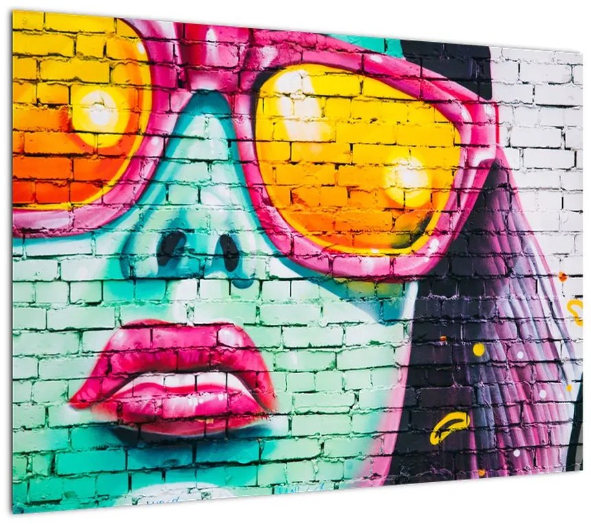 Obraz na szkle - Graffiti (70x50 cm)
