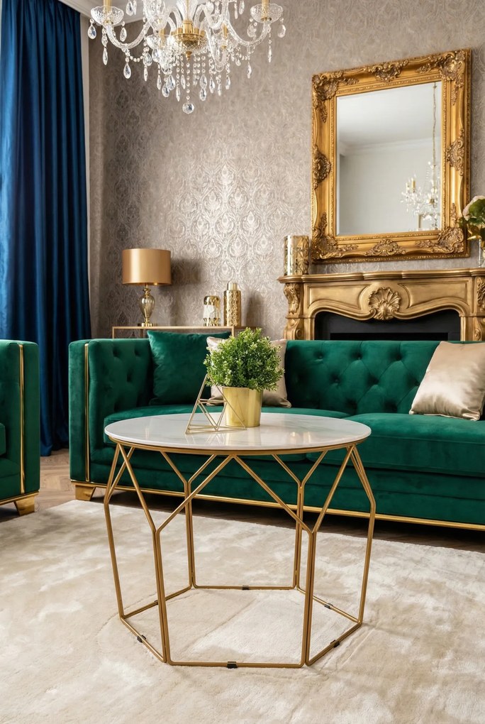 Okrągła ława glamour S5-B43