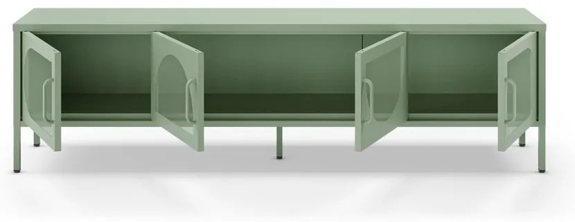 Miętowa szafka pod TV 180x50 cm Tayra – Marckeric