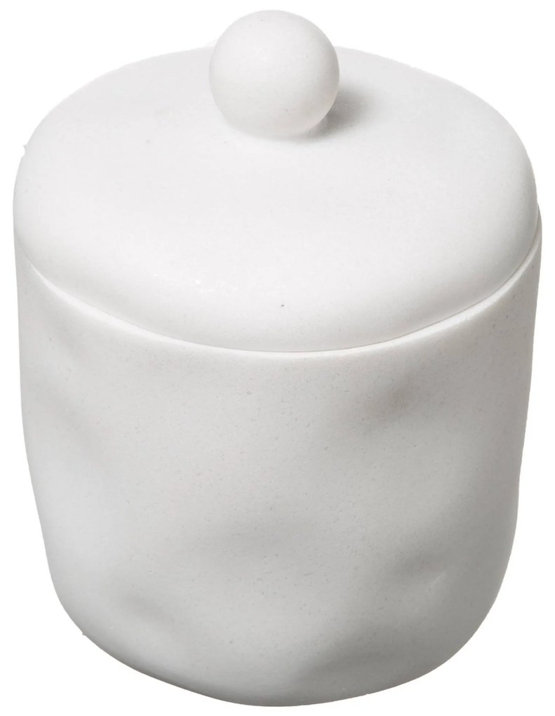 Pojemnik na waciki INDONESIE, Ø 10 cm, polyresin