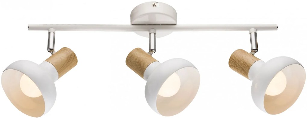 Biała lampa sufitowa listwa do salonu - K097 Haru