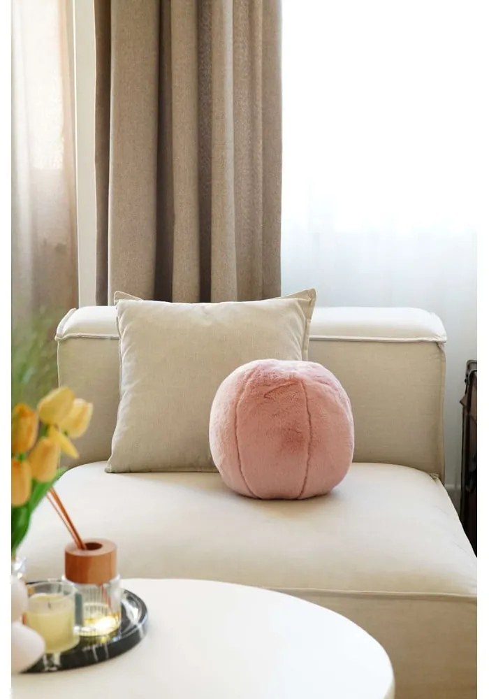 Poduszka dekoracyjna z mikropluszu ø 25 cm Top – Mioli Decor