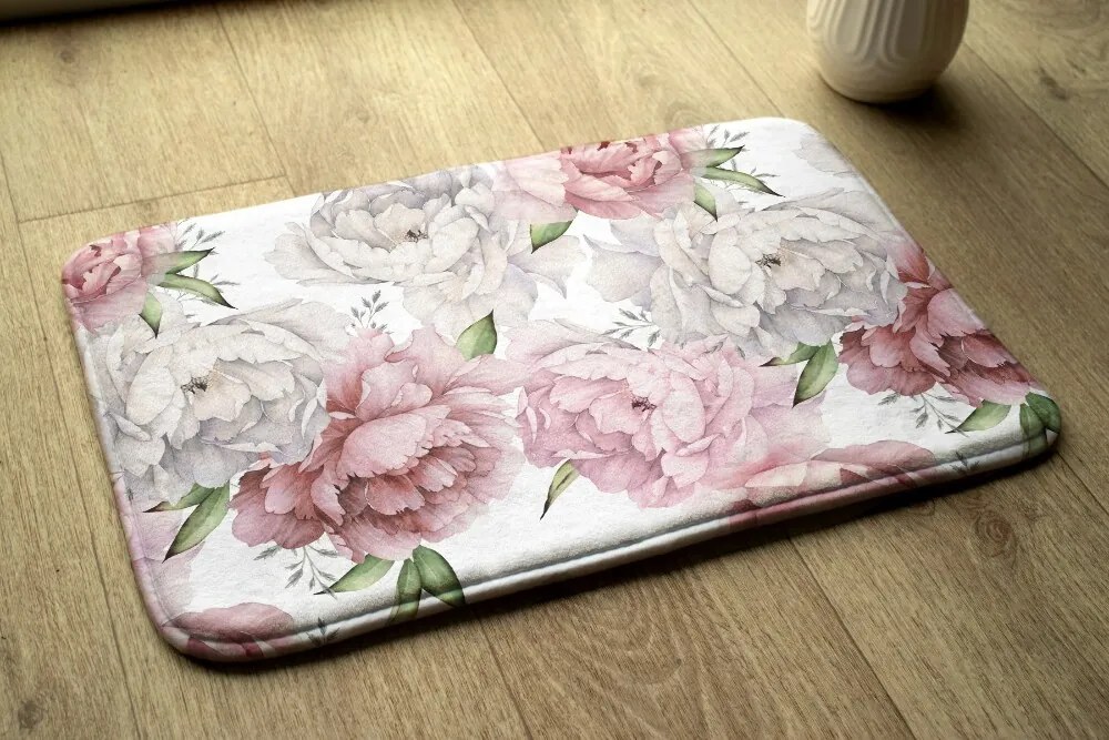 Dywanik do łazienki Dywanik do łazienki Kwiaty