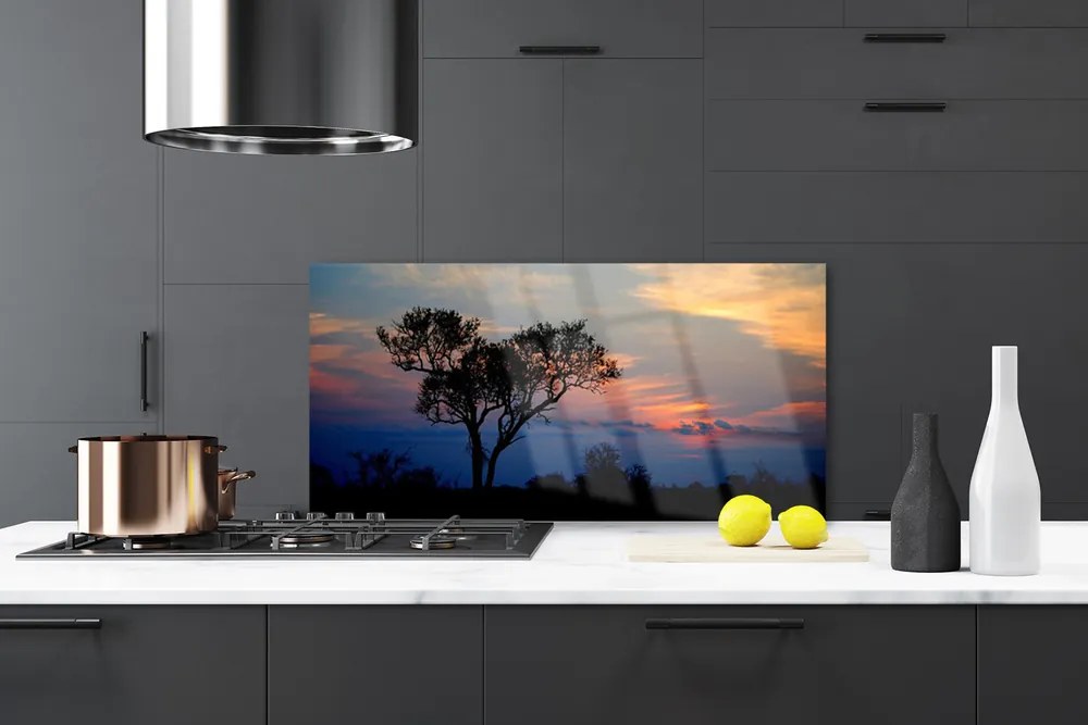 Panel Kuchenny Rozłożyste Drzewo W Polu