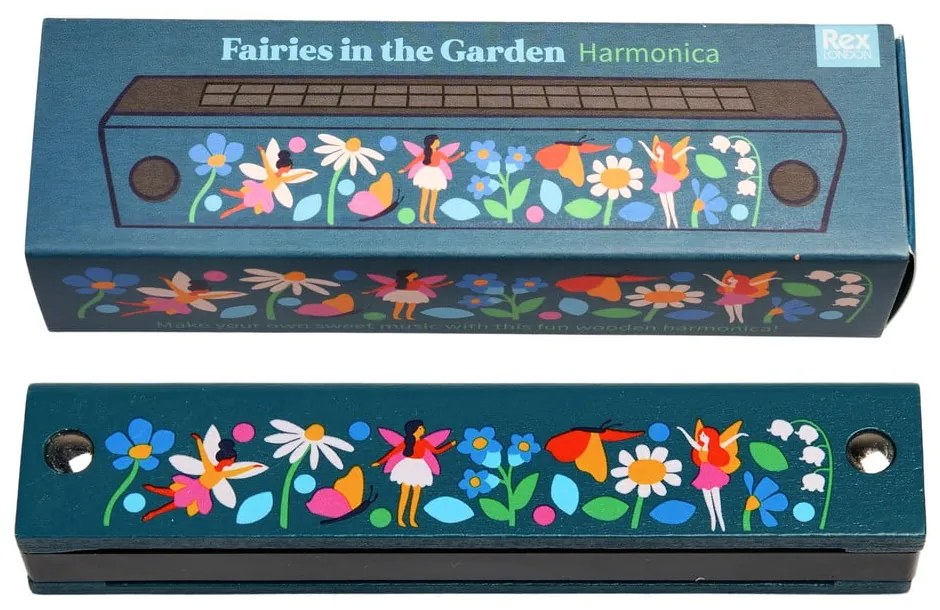 Zabawka muzyczna Harmonica Fairies in the Garden – Rex London