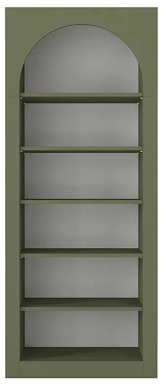 Regał z 6 przegródkami  - Kaki - CYMORA