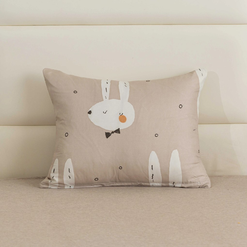 Dekoracyjna poszewka na poduszkę WHITE RABBIT 40x50 cm, beżowa