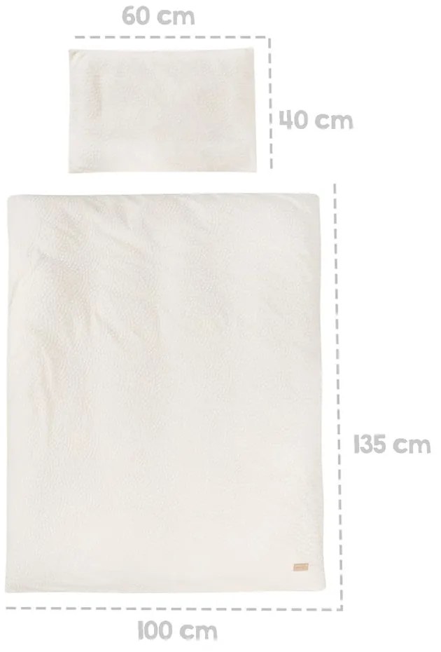 Pościel dziecięca do łóżeczka 100x135 cm Seashells – Roba