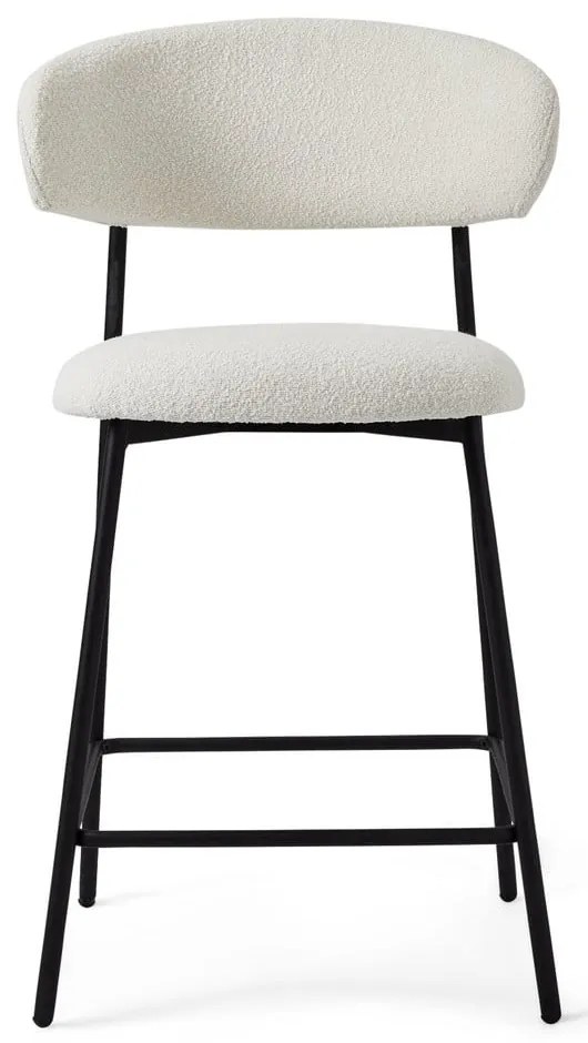Białe hokery zestaw 2 szt. (wysokość siedziska 65 cm) Diana – Furnhouse