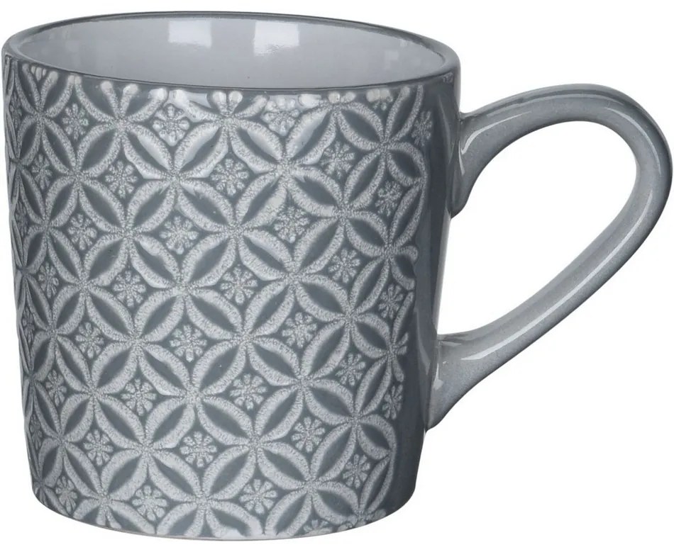 Kubek ceramiczny Sea, 385 ml, szary