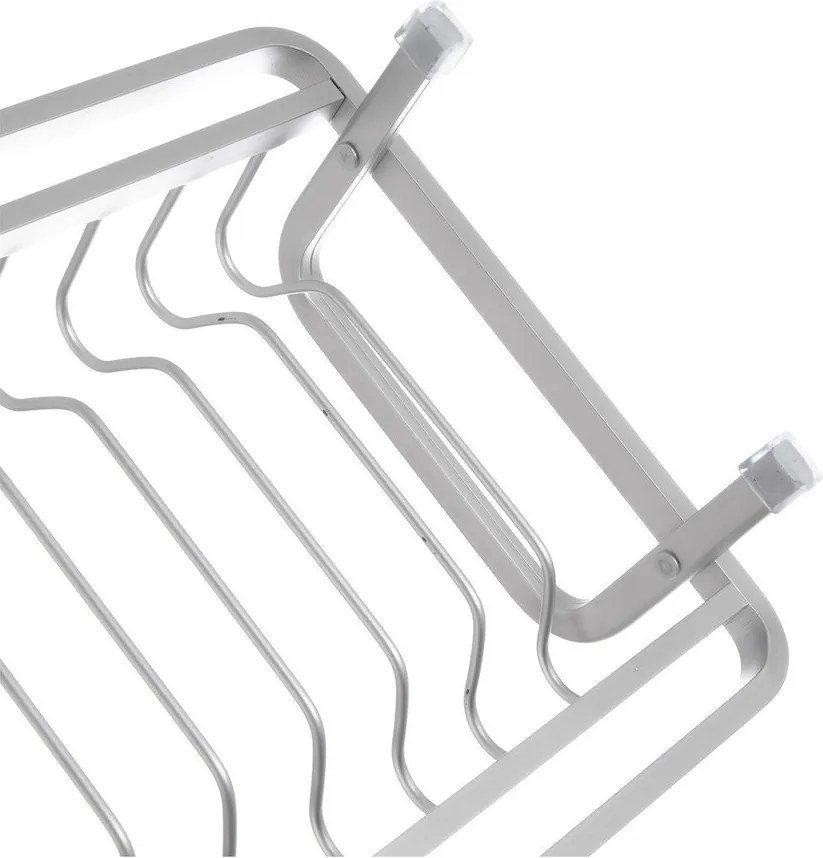 Czarno-biały metalowy ociekacz 41,5x17 cm Deluxe – Orion