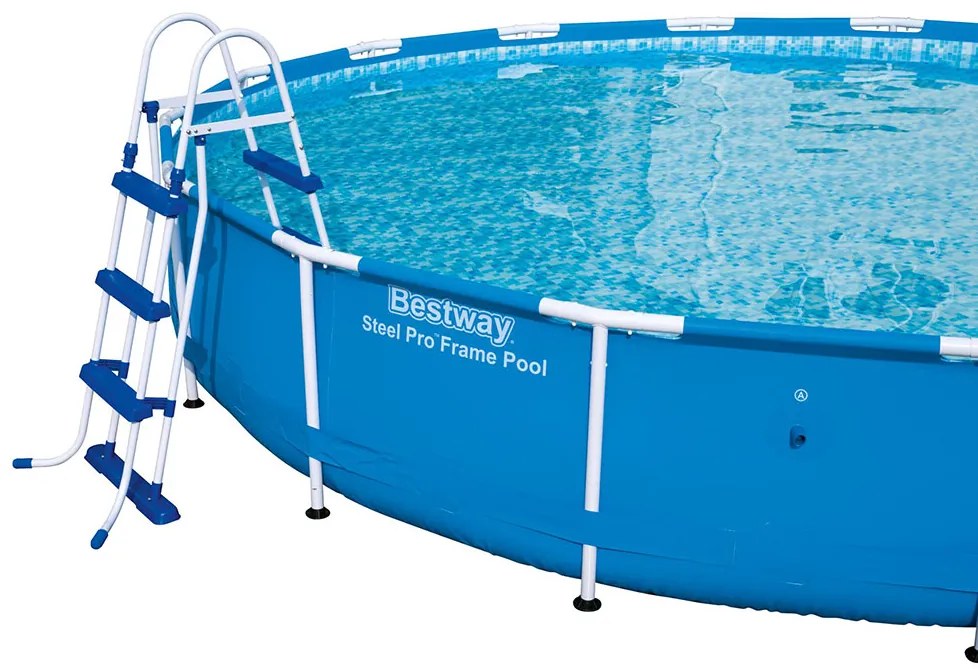 Drabina dwustronna do basenu 107 cm BESTWAY
