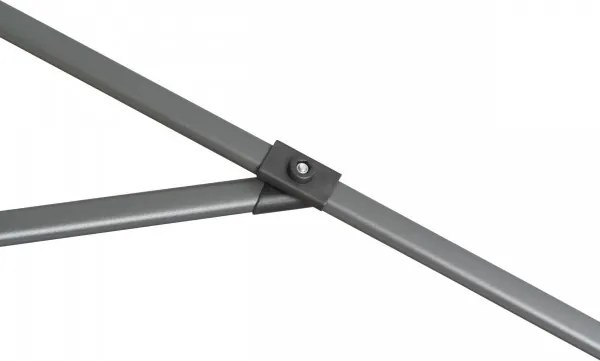 Derby RAVENNA 330 cm – duży ogrodowy parasol z wysięgnikiem i boczną nogą - Towar z drobną wadą (S300)