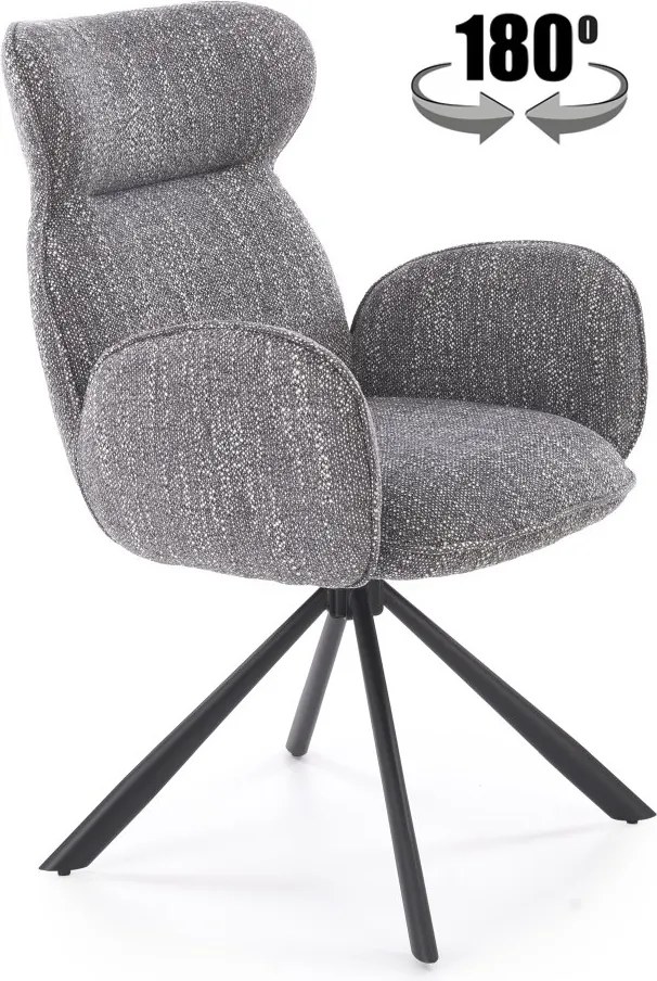 Krzesło jadalniane z funkcją obracania K571 Halmar