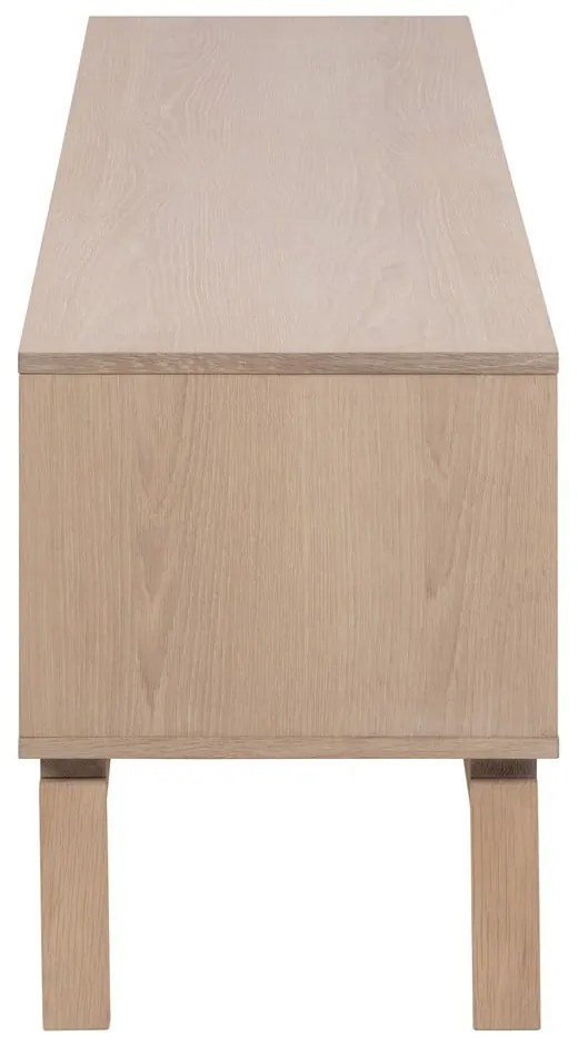 Szafka pod TV w dekorze dębu 160x50 cm Linley – Actona