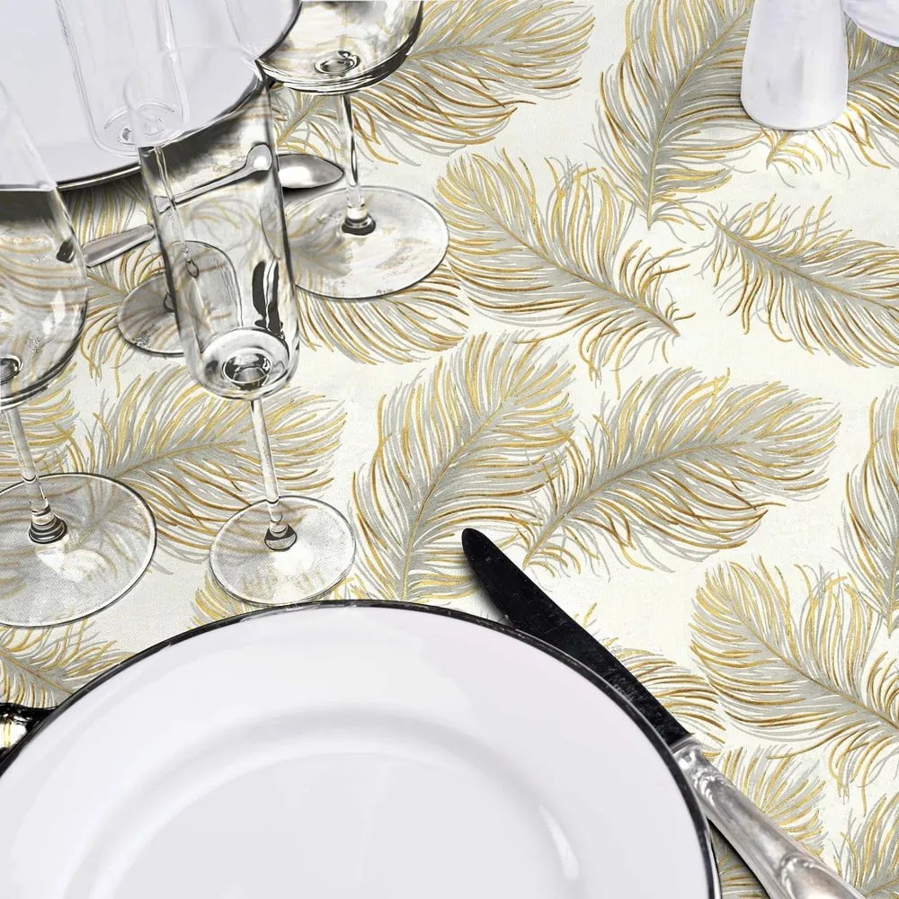 Obrus zmywalny 140x240 cm Plumina – douceur d'intérieur