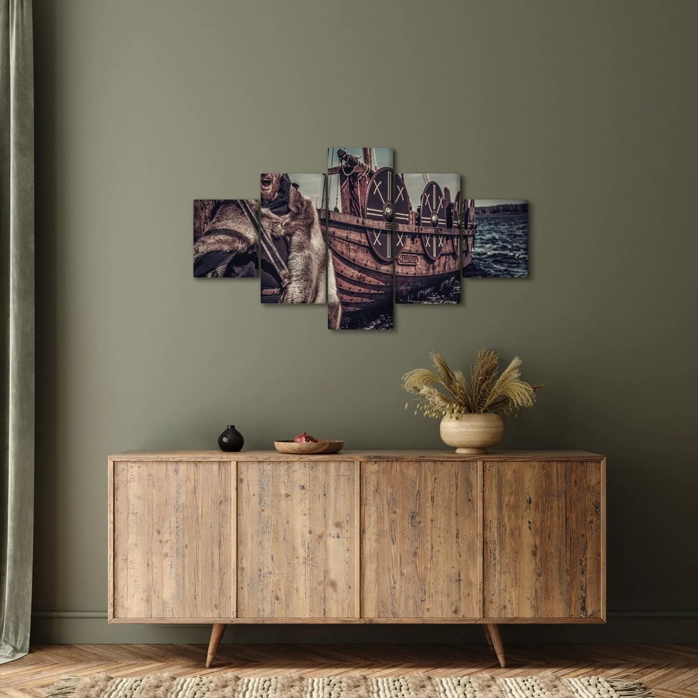 Obraz - Wiking (125x70 cm)