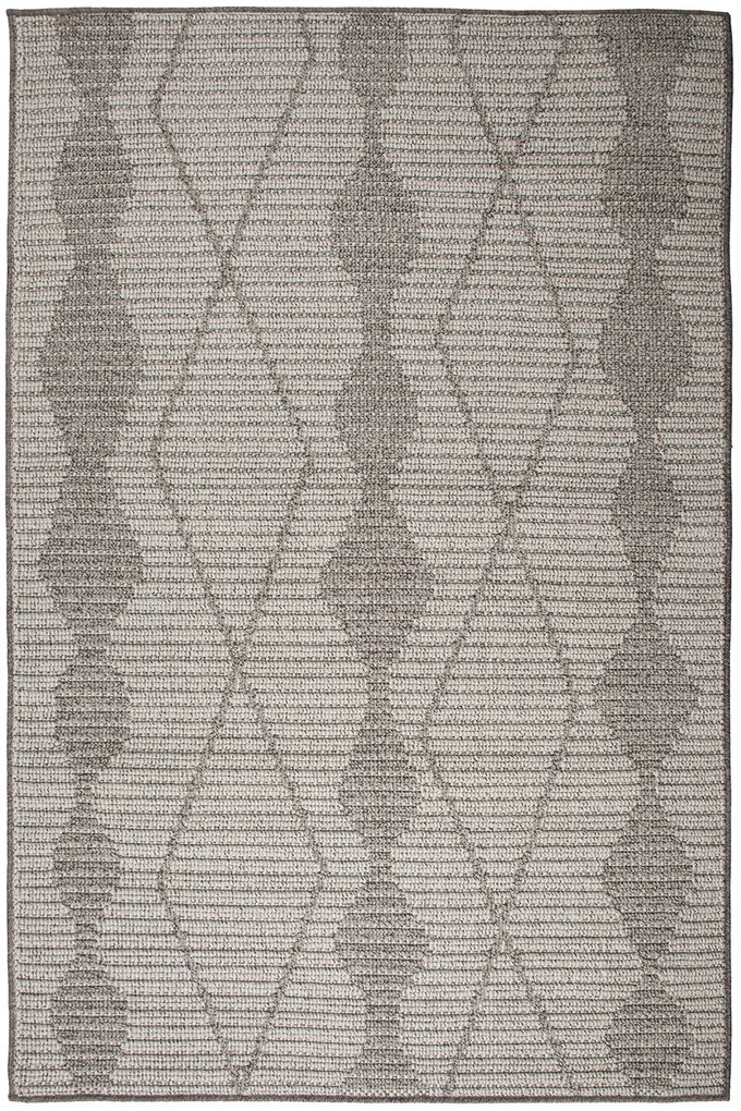 Dywan Panorama Szary Płasko Tkany 200x290 Prostokąt