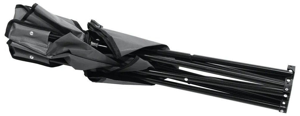 Cattara 13447 Składane krzesło kempingowe Bari, szary, 49 x 39 x 84 cm