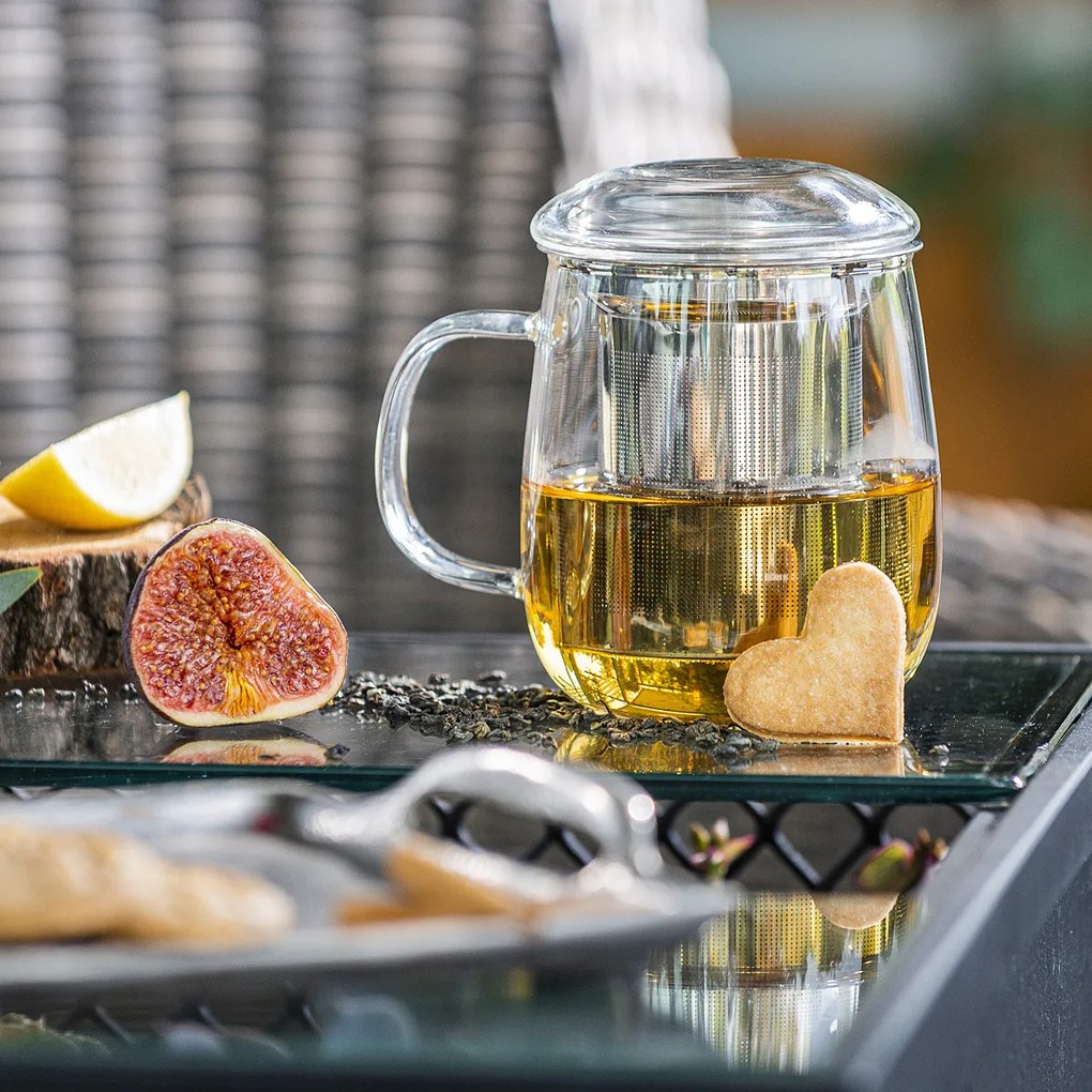4Home Kubek na herbatę z sitkiem Hot&Cool 330 ml