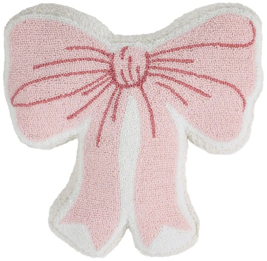 Poduszka dekoracyjna z materiału bouclé 43x45 cm Bow – Catherine Lansfield