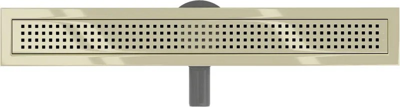 Mexen Flat 360° M08 odpływ liniowy obrotowy 50 cm, złoty - 1525050-40