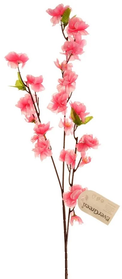 Sztuczna Sakura, 3 pędy, wys. 66 cm, różowy