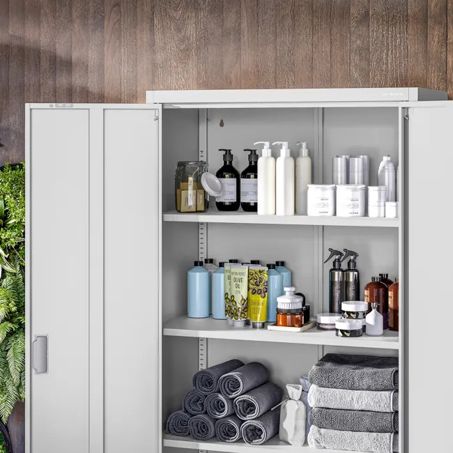 Szafa JAN Compact 1750 x 800 x 400 mm, szara