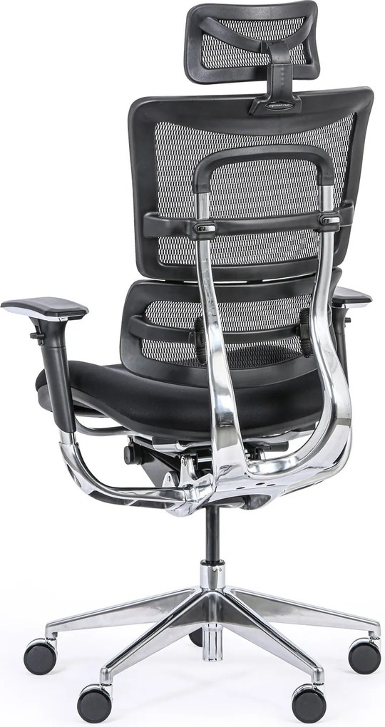 Wielofunkcyjne krzesło biurowe WINSTON SAB, czarny