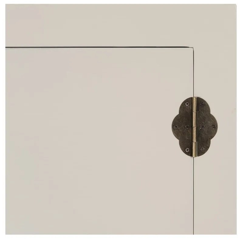 Biała szafa 100x160 cm Oriente – Ixia