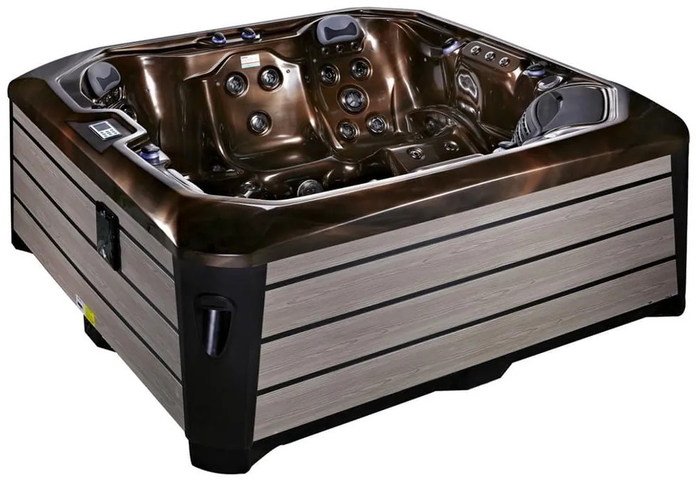 WANNA WOLNOSTOJĄCA OGRODOWA SPA Z HYDROMASAŻEM DLA 5 OSÓB 1250 LITRÓW 61 DYSZ