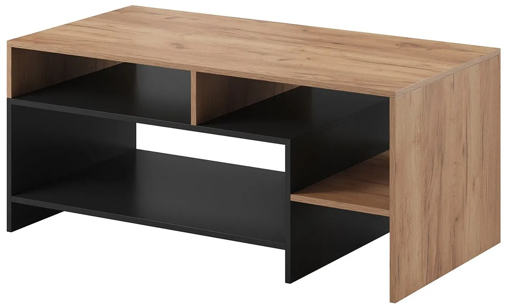 Ława kawowa dąb craft złoty + antracyt E1-T72