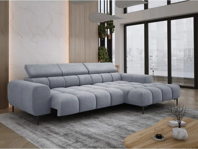 Narożnik PLAZA MINI Prawostronny w tkaninie CLOUD 82 WERSAL