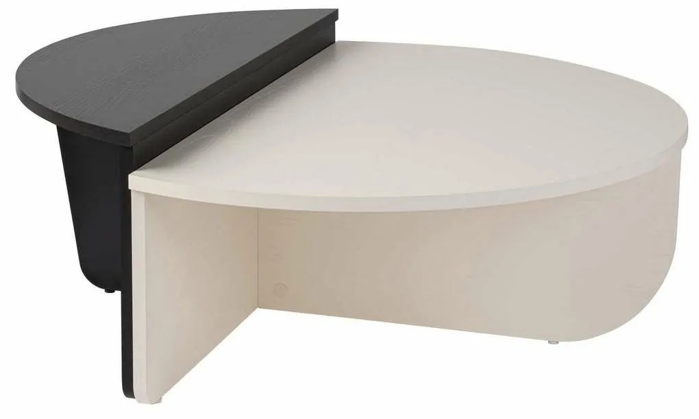Stolik konferencyjny Orion White and Black