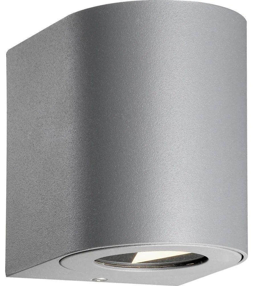 Nordlux - LED zewnętrzny kinkiet CANTO 2xLED/5,5W/230V IP44 szary