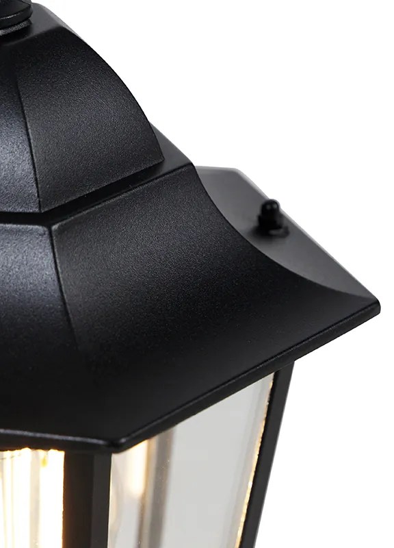 Klasyczna latarnia ogrodowa podstawa czarna 48,6 cm IP44 - Havana