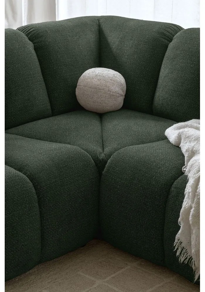 Ciemnozielony narożnik (lewostronny/w kształcie litery U) Shell – Miuform