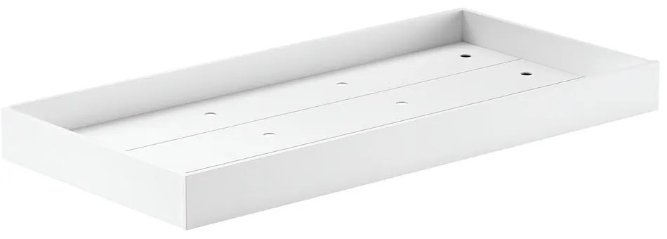 Biała szuflada pod łóżko dziecięce 90x200 cm Forrest – Vipack