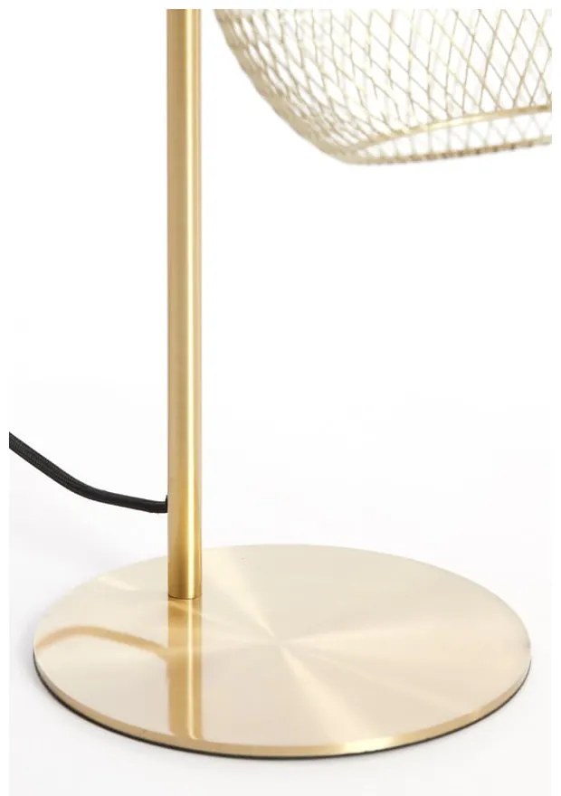 Lampa stołowa w kolorze złota (wysokość 50 cm) Moroc – Light & Living