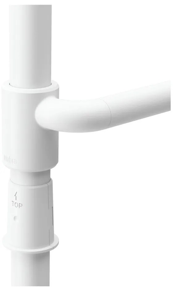 Biały stalowy panel dzielący na zasłony Anywhere – Umbra