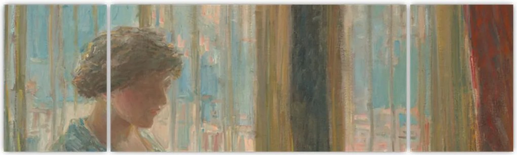 Obraz - Childe Hassam, The New York Window, reprodukcje (170x50 cm)