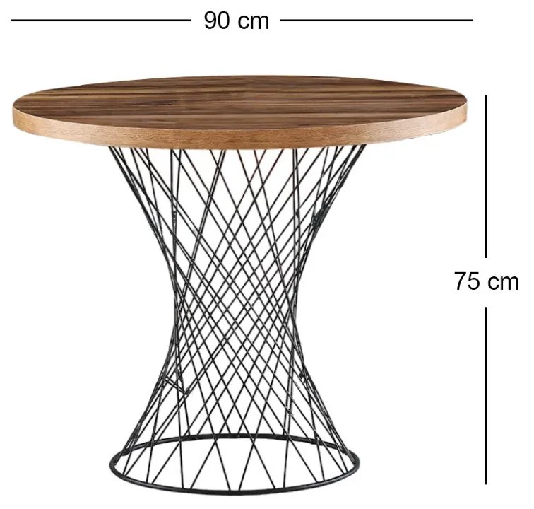 Stół do jadalni Pota Walnut