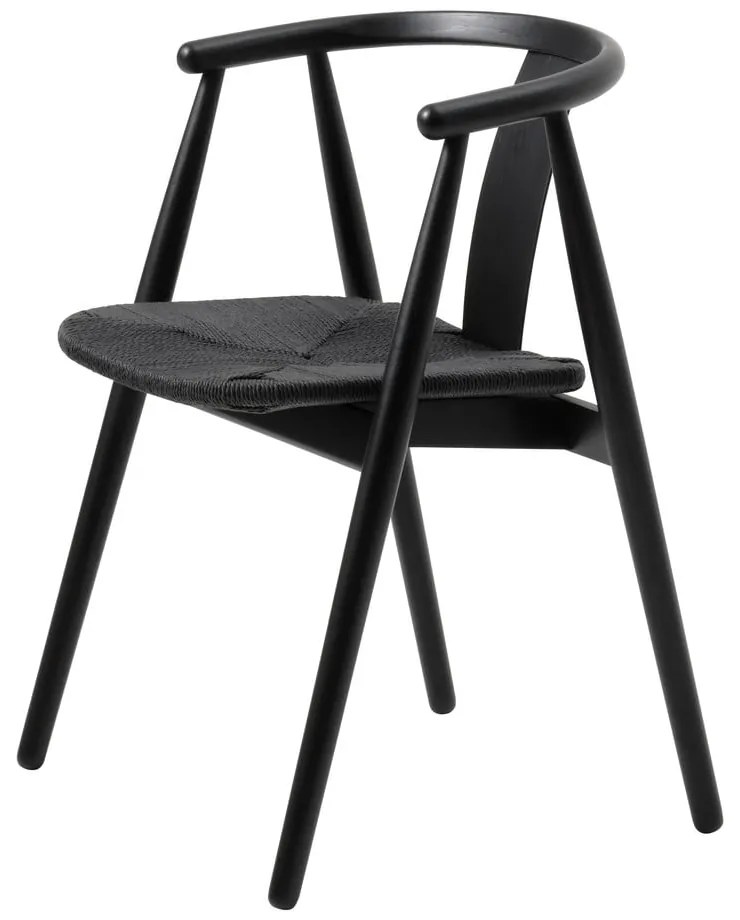 Czarne krzesło Relate – Unique Furniture