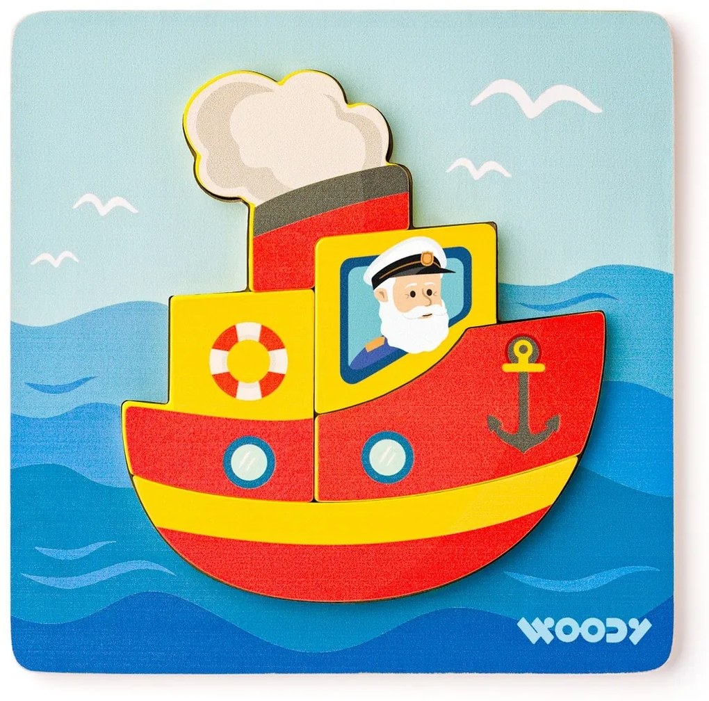 Woody Puzzle Łódź