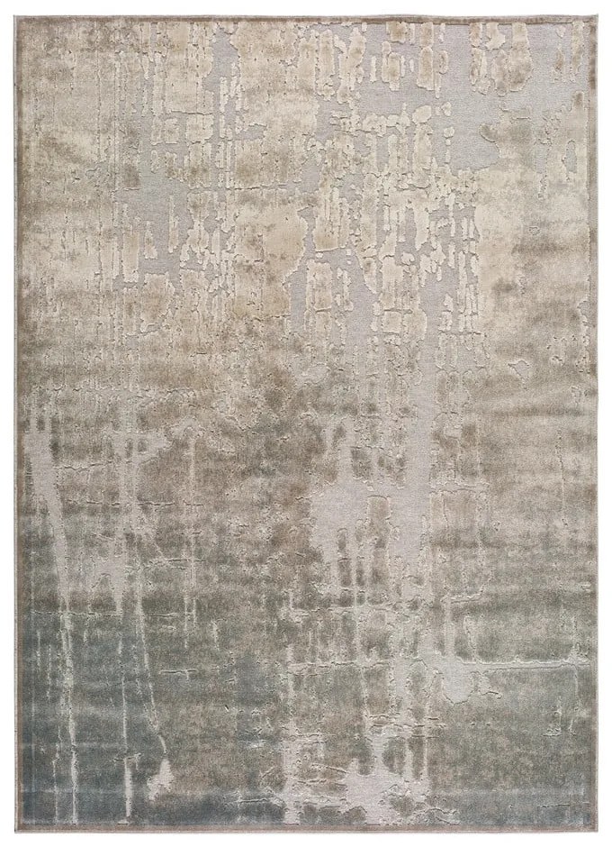 Beżowy dywan z wiskozy Universal Margot Azul, 60x110 cm