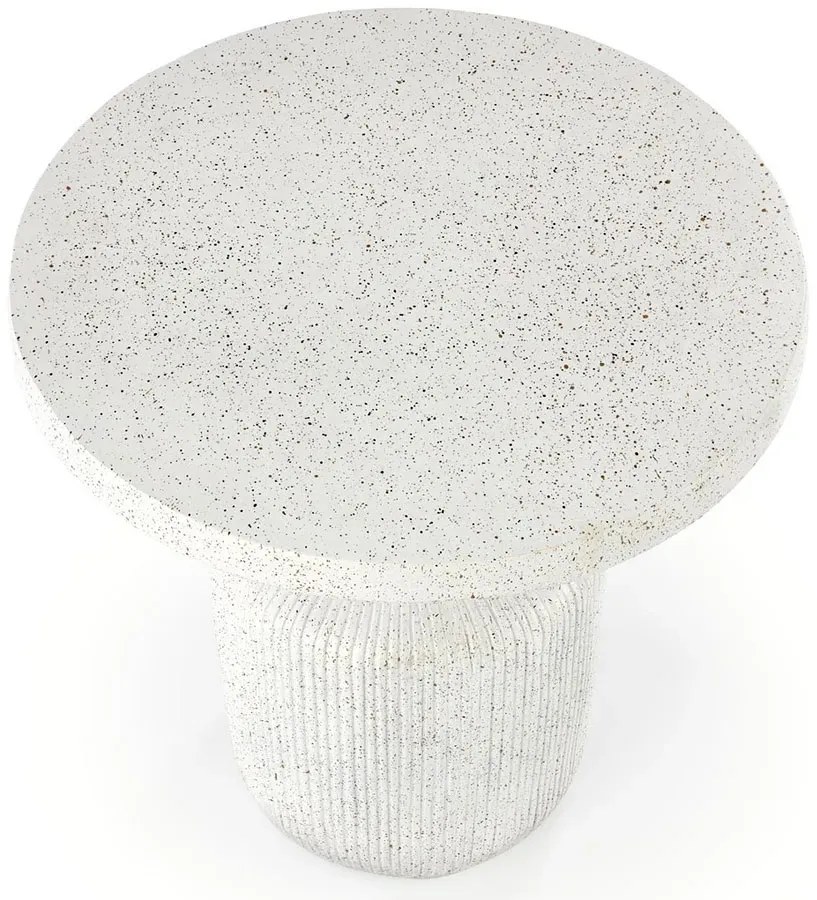 Nowoczesny biały stolik kawowy do salonu P0-H10