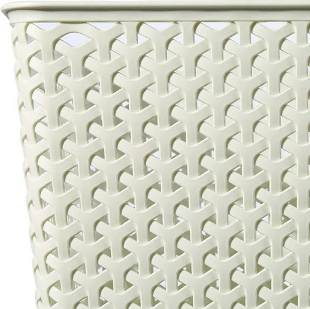 Curver RATTAN 'Y' STYLE Pojemnik do przechowywania duży, kremowy