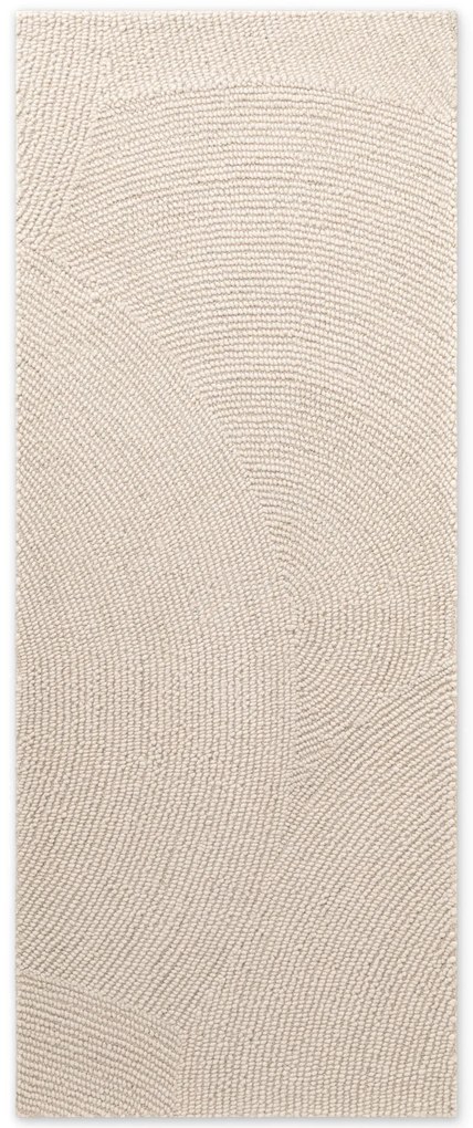 Dywan wełniany Hanse Home Eleni kremowy 80 cm x 300 cm